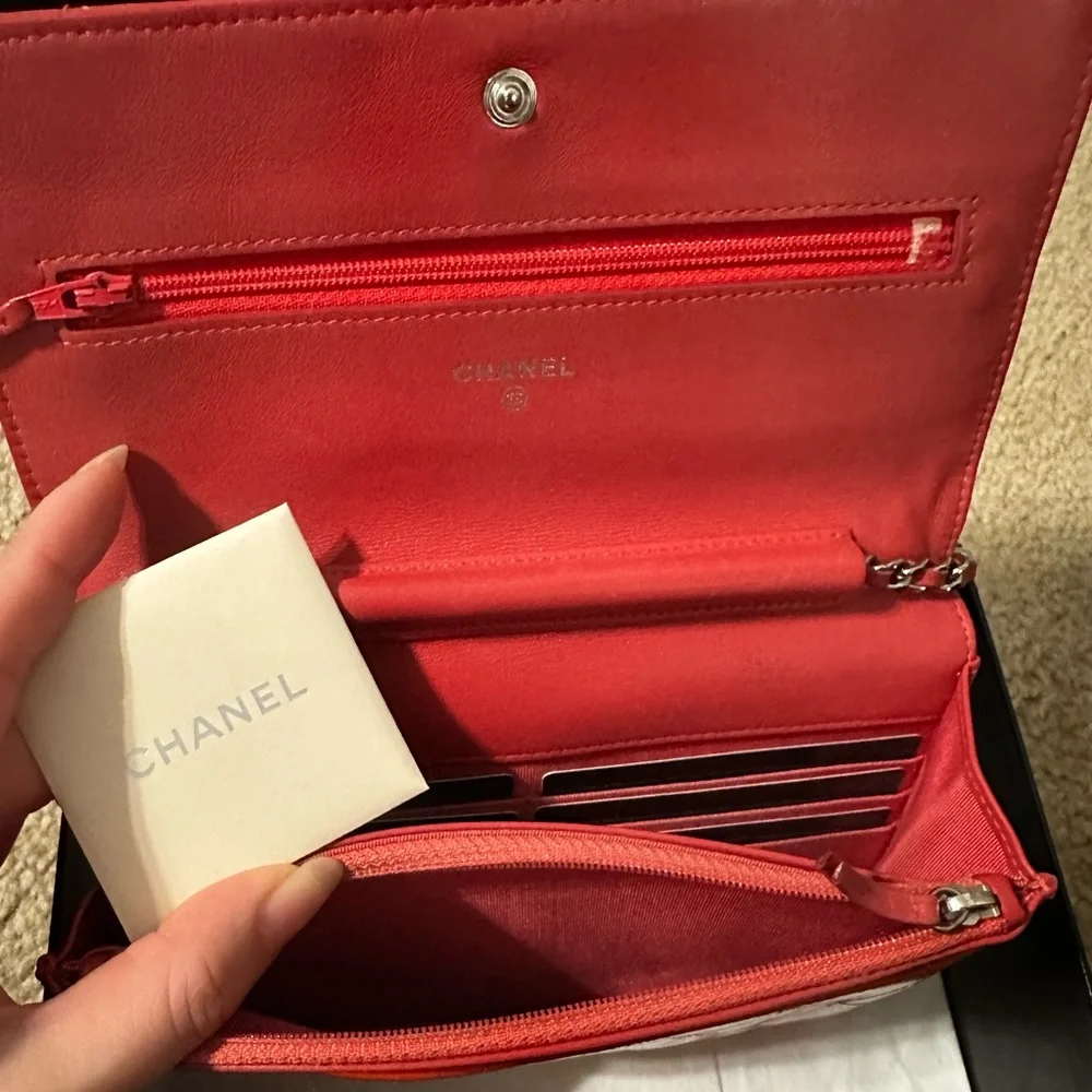 CHANEL Quilted Patent Leather Mini Flap Bag